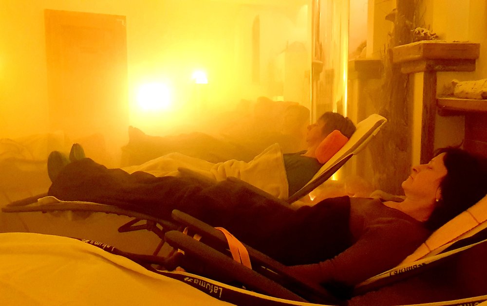 Entspannen in der Salzheilgrotte